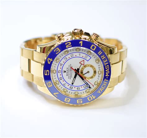 rolex yacht master 2 yellow gold for sale|rolex 44mm yacht master ii.